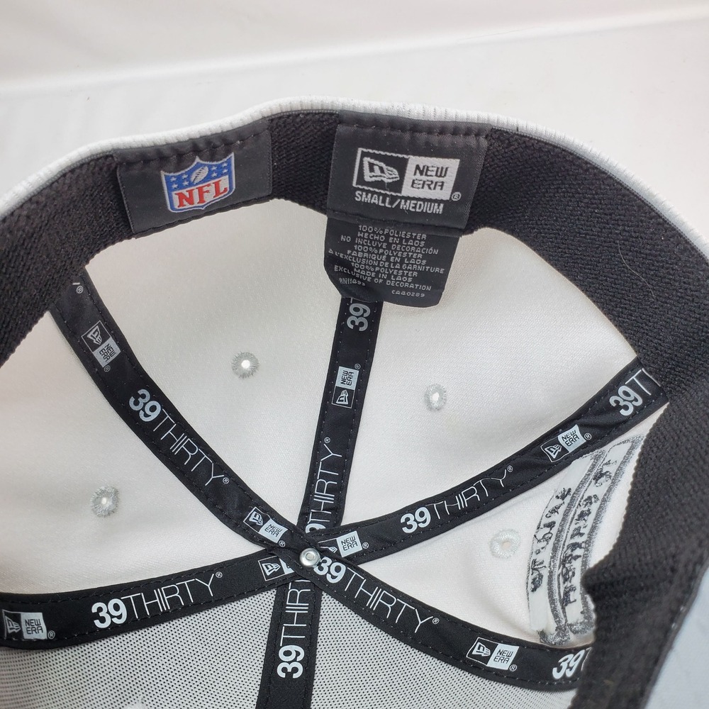 New Era Buffalo Bills Hat Mens S/M White Camo Salute to Service 39THIRTY Stretch - Picture 6 of 6